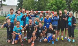 Gatvės rankinio turnyro dalyviams – išbandymas lietumi