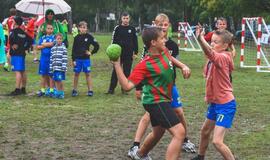 Gatvės rankinio turnyro dalyviams – išbandymas lietumi