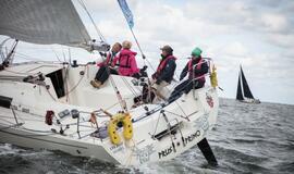 Jachtos „Muzika“ kapitonas: toks vėjas mums būtų buvusi kova dėl išgyvenimo