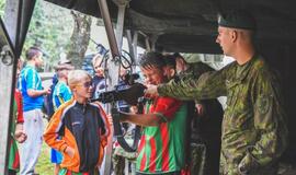 Gatvės rankinio turnyro dalyviams – išbandymas lietumi