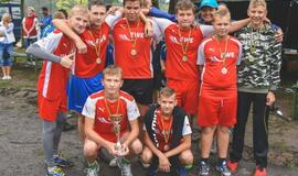 Gatvės rankinio turnyro dalyviams – išbandymas lietumi