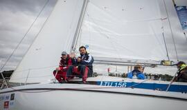 Jachtos „Muzika“ kapitonas: toks vėjas mums būtų buvusi kova dėl išgyvenimo