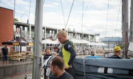 Jachtos „Muzika“ kapitonas: toks vėjas mums būtų buvusi kova dėl išgyvenimo