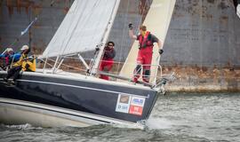 Jachtos „Muzika“ kapitonas: toks vėjas mums būtų buvusi kova dėl išgyvenimo