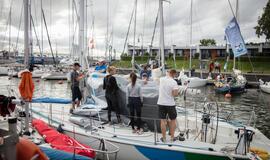 Jachtos „Muzika“ kapitonas: toks vėjas mums būtų buvusi kova dėl išgyvenimo