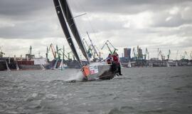 Jachtos „Muzika“ kapitonas: toks vėjas mums būtų buvusi kova dėl išgyvenimo