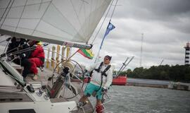 Jachtos „Muzika“ kapitonas: toks vėjas mums būtų buvusi kova dėl išgyvenimo