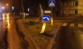 Girtas gruzinas išvertė ženklus ir pakliuvo į reidą