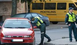 Rugsėjį policija stiprins patruliavimą