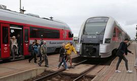 Klaipėdą ir Šilutę sujungė traukiniai - keleiviai neslepia džiaugsmo