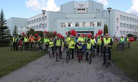 Medikai mynė dviračius už sveiką širdį