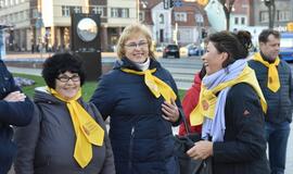 Sužibo žvakelės organų donorams pagerbti