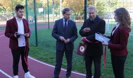 Miesto centre - naujas aikštynas