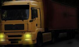 Baltijos prospekte sulaikytas girtas vilkiko vairuotojas