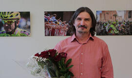 Klaipėdiečio parodoje - dviratininkų akimirkos