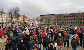 Mitingas prieš vaikų atiminėjimą