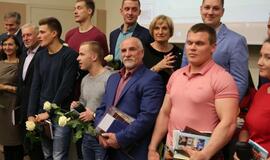 Klaipėdos universiteto sportininkų pagerbimas