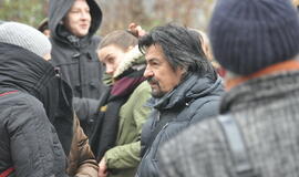 Apglėbė apleistą buvusį policijos pastatą