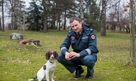 Tarnybą pradeda nauja keturkojė pareigūnė