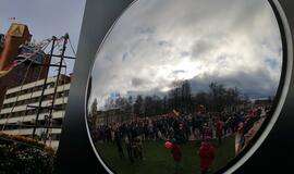 Mitingas prieš vaikų atiminėjimą