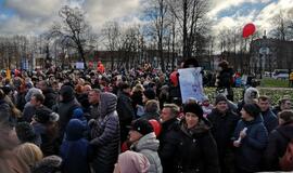 Mitingas prieš vaikų atiminėjimą