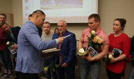 Klaipėdos universiteto sportininkų pagerbimas