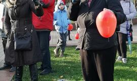 Mitingas prieš vaikų atiminėjimą