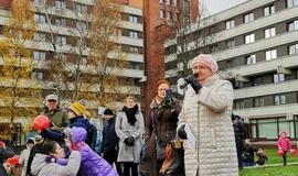 Mitingas prieš vaikų atiminėjimą