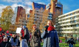 Mitingas prieš vaikų atiminėjimą