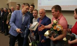 Klaipėdos universiteto sportininkų pagerbimas