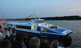 „Smiltynės perkėla“: laivo į Nidą teks palaukti