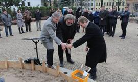 Vydūno sode užkasta simbolinė kapsulė