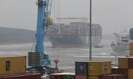 Uoste - rekordinio dydžio laivas