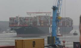 Uoste - rekordinio dydžio laivas