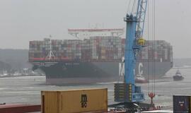 Uoste - rekordinio dydžio laivas