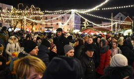 Klaipėda įžiebė savo Kalėdų eglę