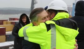 Uoste - rekordinio dydžio laivas