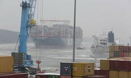 Uoste - rekordinio dydžio laivas