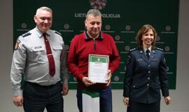 Pilietiškiems žmonėms – policijos padėkos