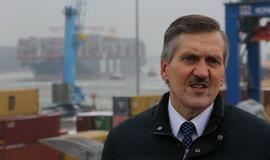 Uoste - rekordinio dydžio laivas