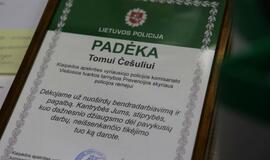 Pilietiškiems žmonėms – policijos padėkos
