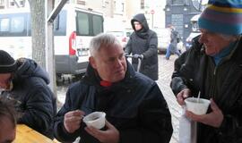 Prieškalėdinis susibūrimas vaišintis žuviene