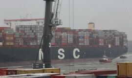 Uoste - rekordinio dydžio laivas