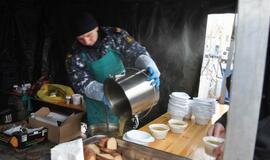 Prieškalėdinis susibūrimas vaišintis žuviene