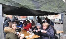 Prieškalėdinis susibūrimas vaišintis žuviene