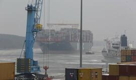 Uoste - rekordinio dydžio laivas