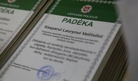 Pilietiškiems žmonėms – policijos padėkos