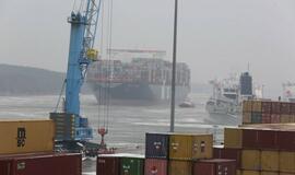 Uoste - rekordinio dydžio laivas