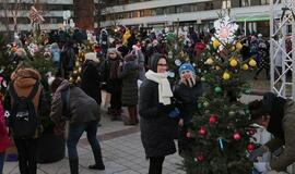 Šimtu eglučių papuošta Klaipėda įžiebs pagrindinę žaliaskarę