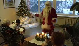 Šventinę nuotaiką kūrė ligoninės svečiai